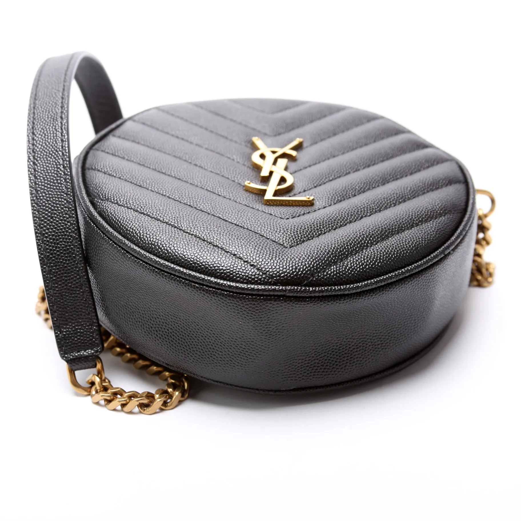 610436 Vinyle Round Camera Bag