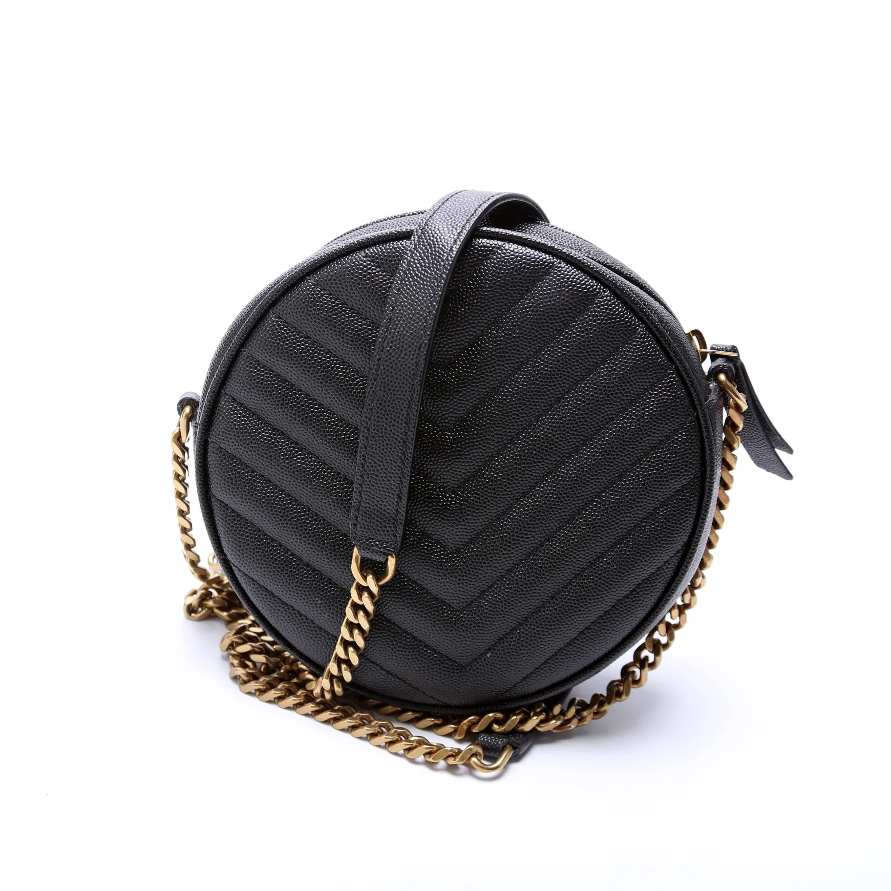 610436 Vinyle Round Camera Bag