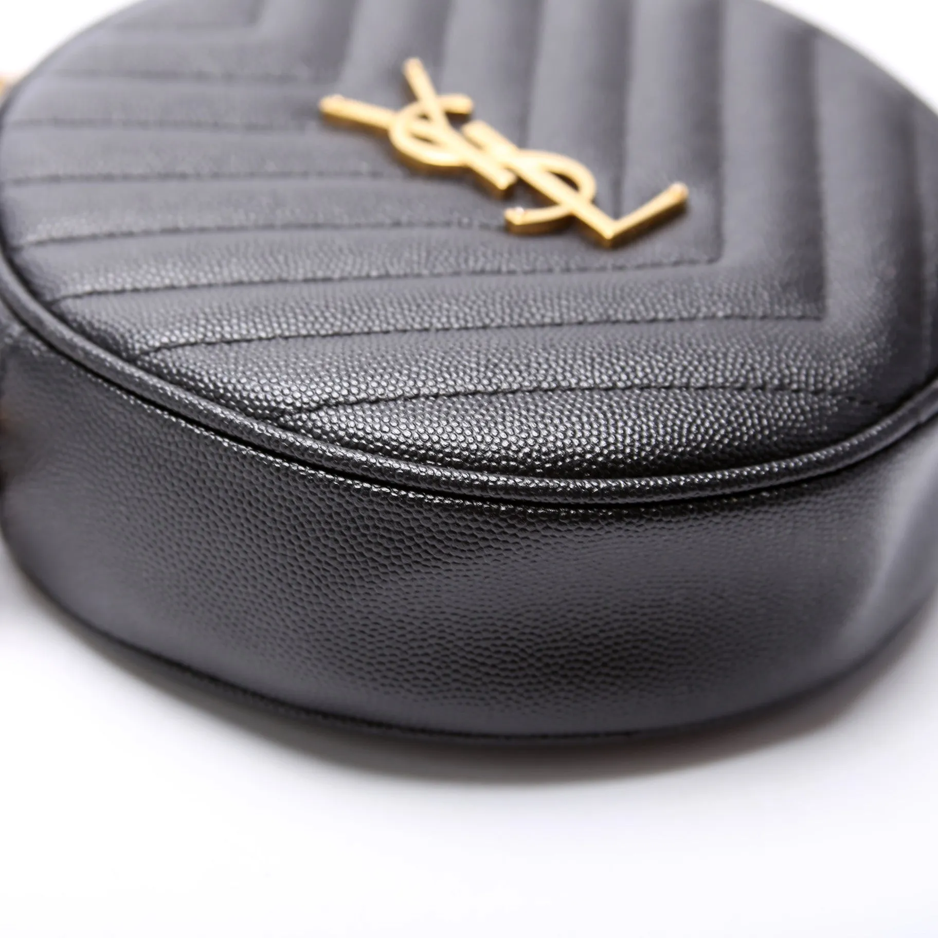 610436 Vinyle Round Camera Bag