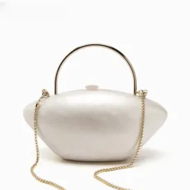 Alicja Pearlescent Acrylic Evening Bag