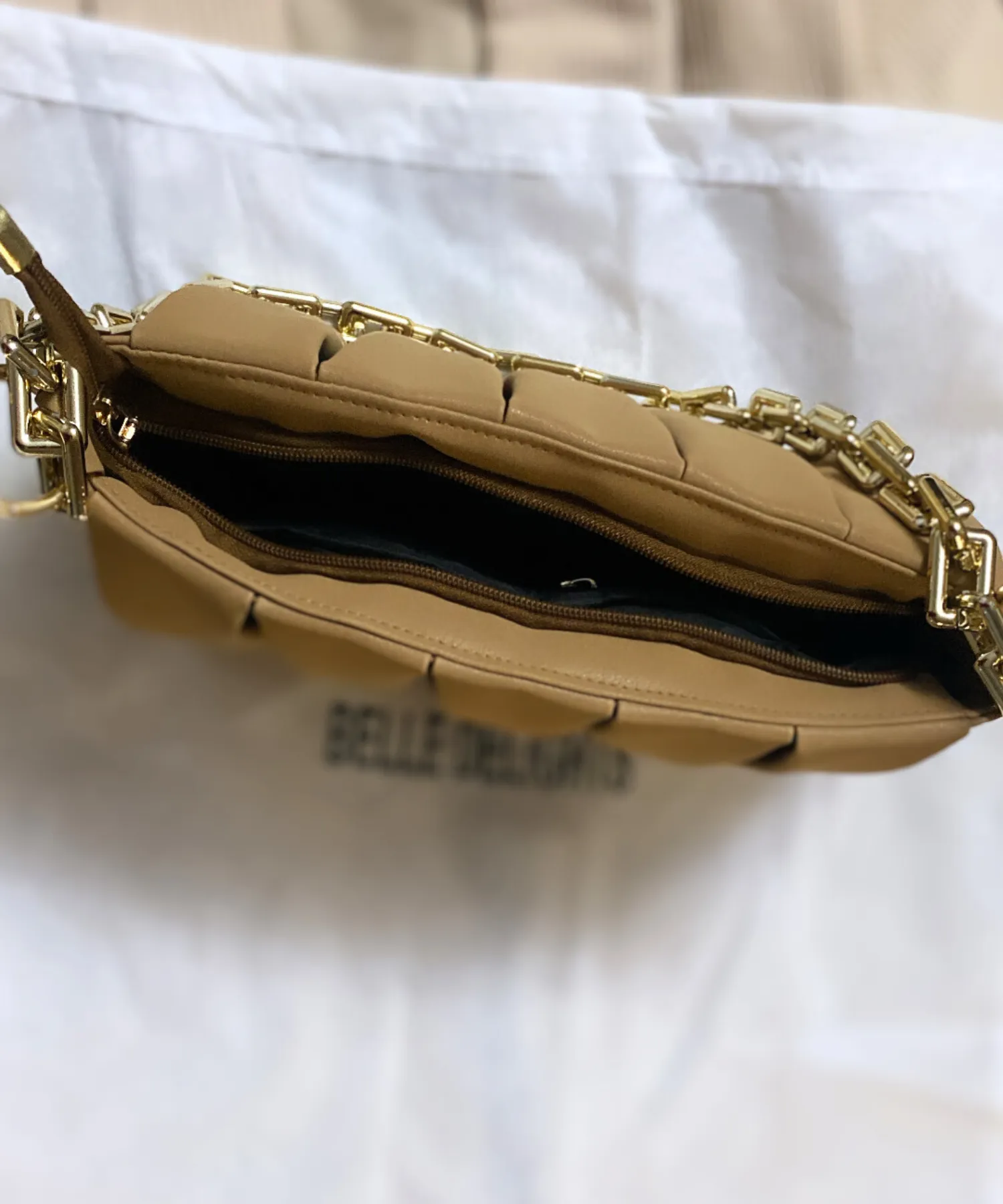Beige Blaire Shoulder Bag