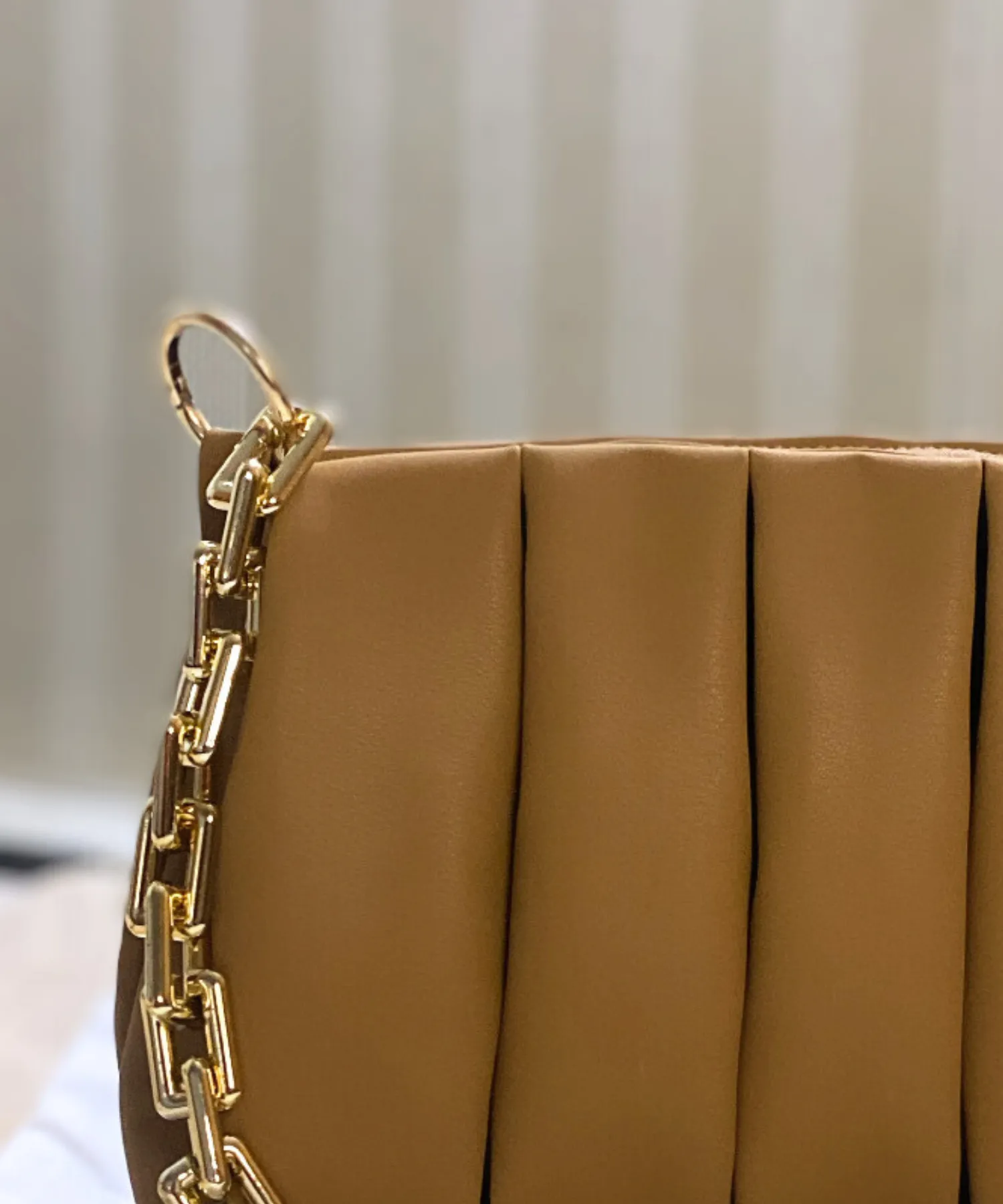 Beige Blaire Shoulder Bag