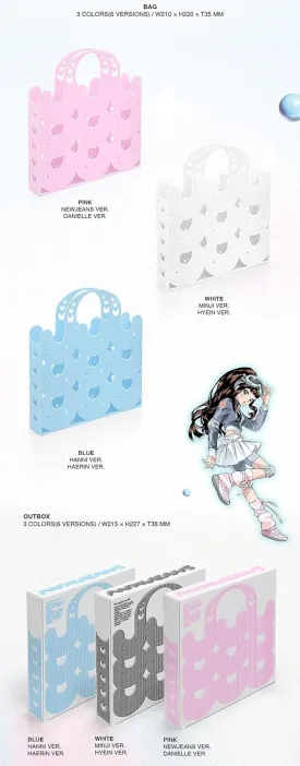 BUNNY BEACH BAG Ver. NEWJEANS GET UP 2nd EP Album HANNI Ver. K-POP SEALED