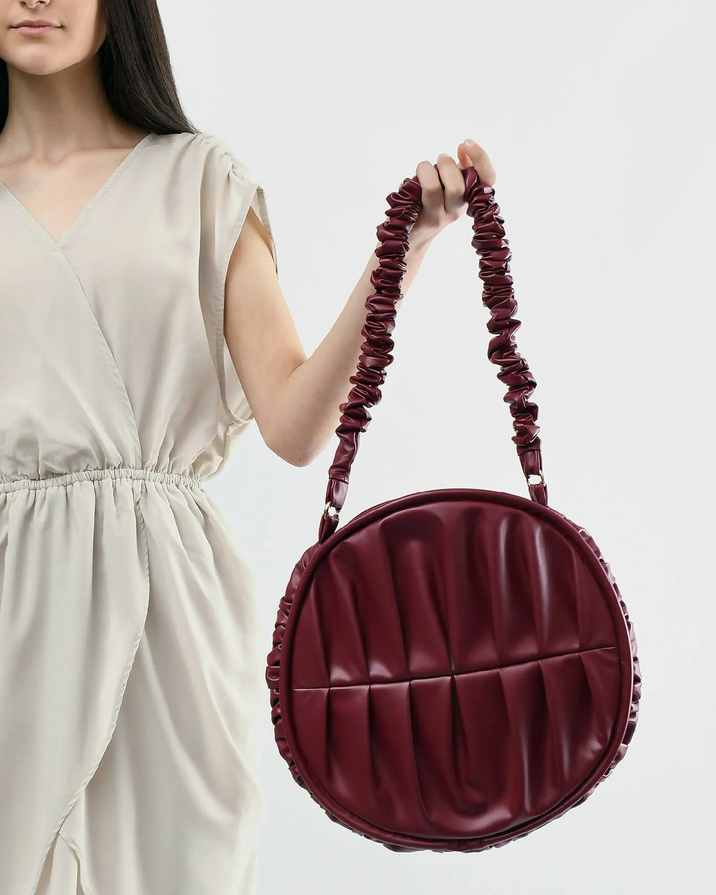 BURGUNDY MEDIUM BAG