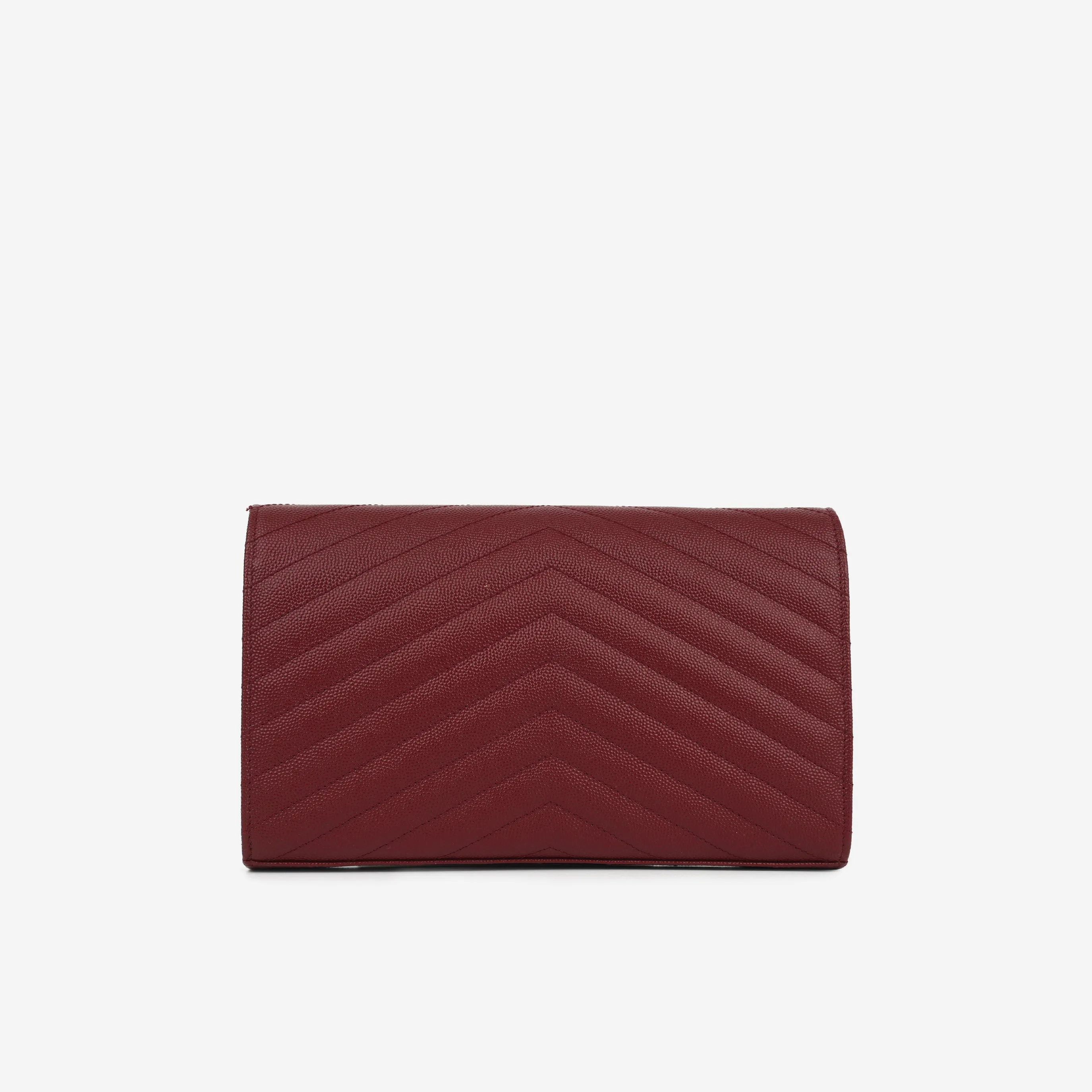 Cassandre Chain Wallet - Burgundy