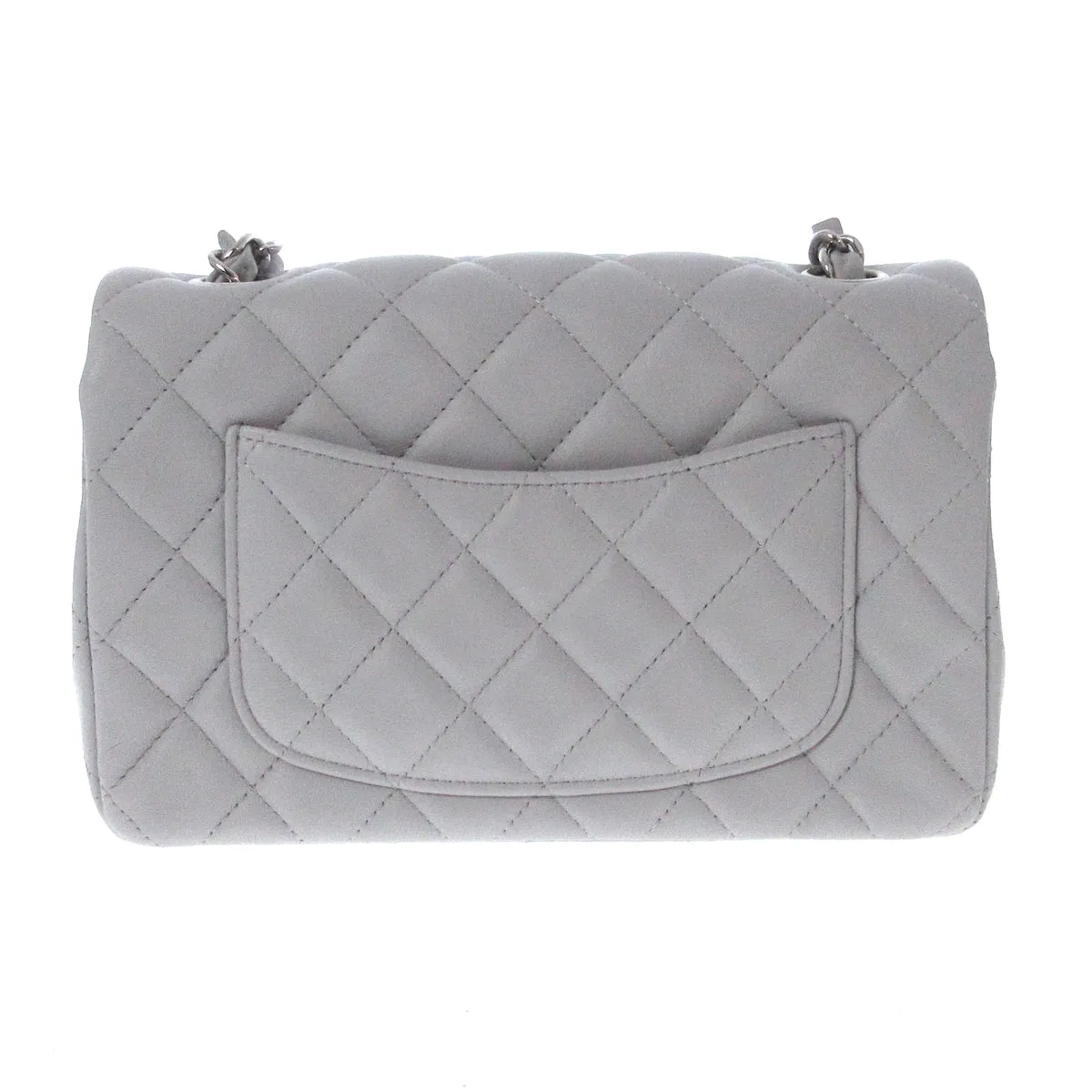 Chanel Mini Classic grey Bag