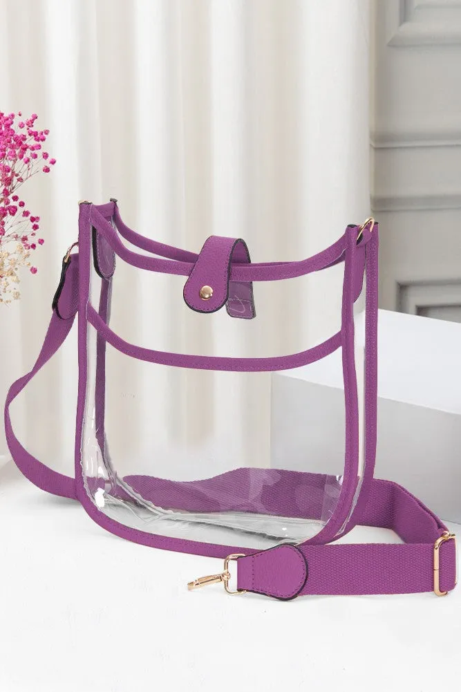 Clear Stadium Crossbody Bag