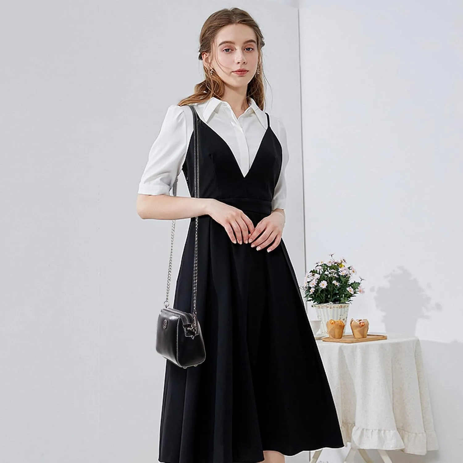 Designer Leather Small Crossbody Bags Purses for Women Cell Phone Bag Soft Women's Shoulder Handbags Gifts for Women