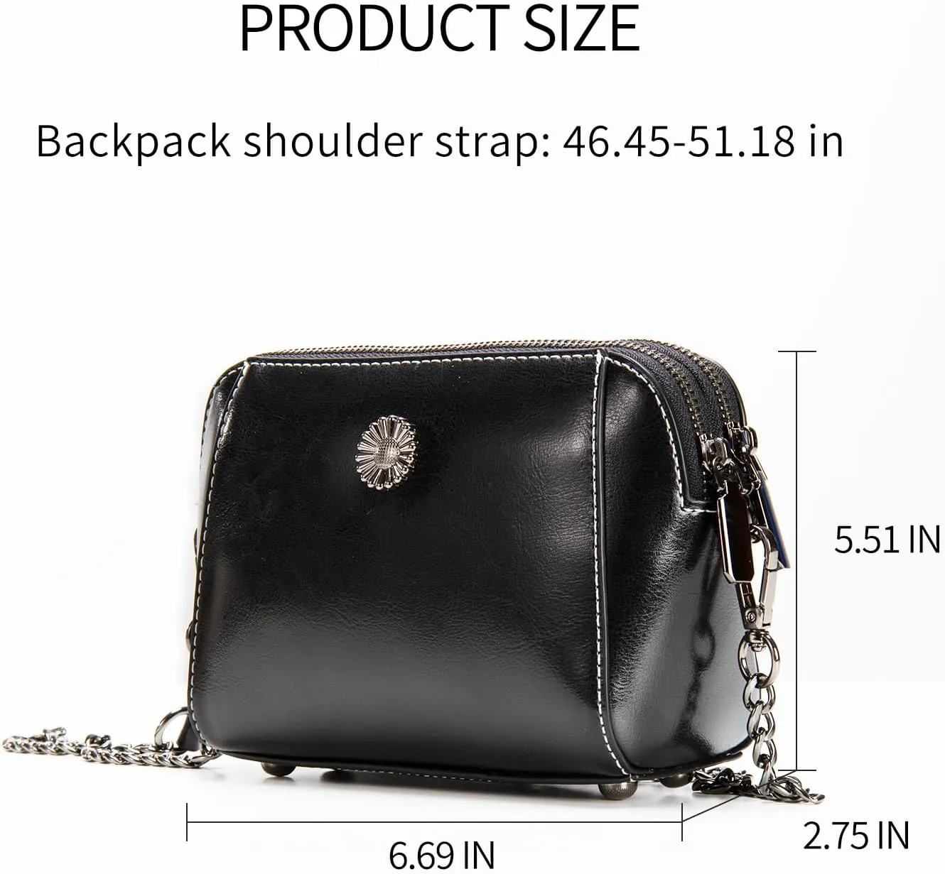 Designer Leather Small Crossbody Bags Purses for Women Cell Phone Bag Soft Women's Shoulder Handbags Gifts for Women