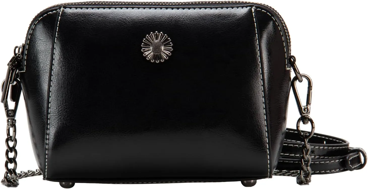 Designer Leather Small Crossbody Bags Purses for Women Cell Phone Bag Soft Women's Shoulder Handbags Gifts for Women