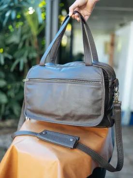 Jack Satchel - Cowhide - Dark Brown