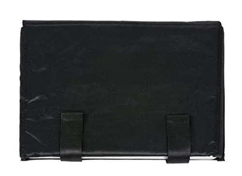 JKM and Company Timeless Black Alligator Crocodile Rolling Compatible with Computer iPad Tablet or Laptop Tote Carryall Bag (17" 17.3" inch)