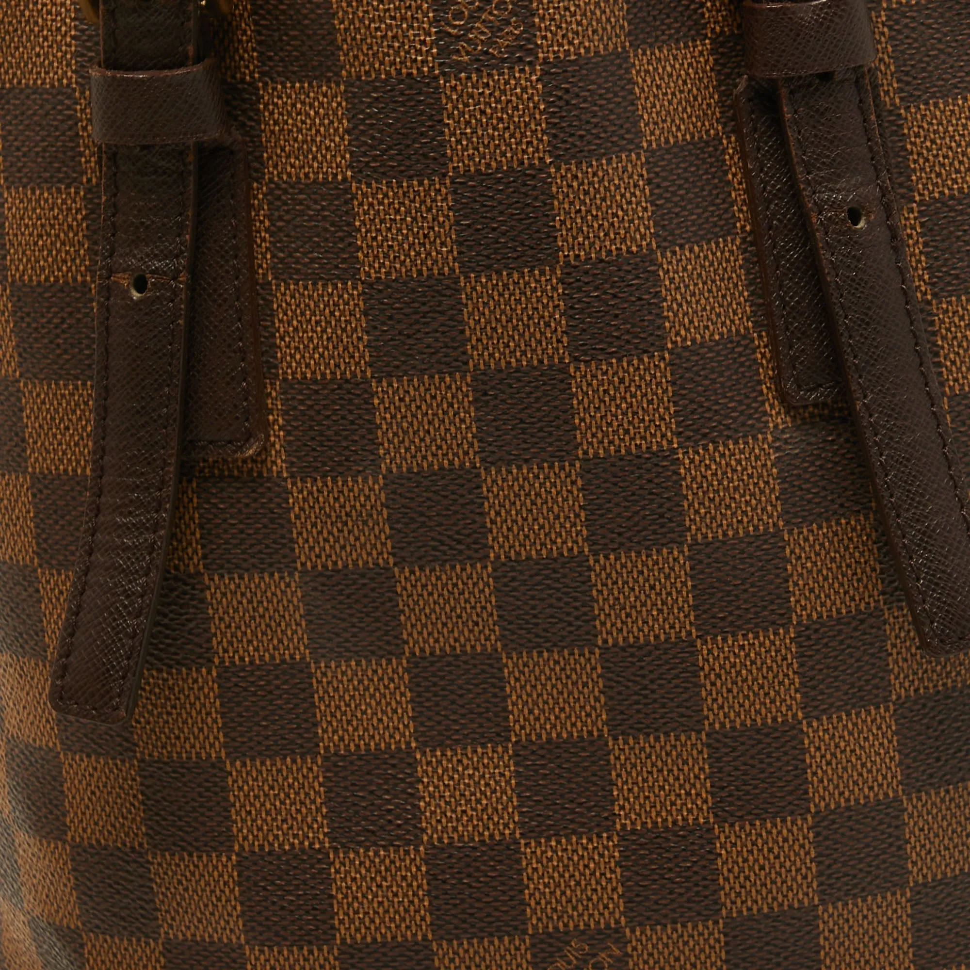 Louis Vuitton Damier Ebene Canvas Marais Bucket Bag