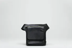 Mekane Leather Fanny Pack - Black