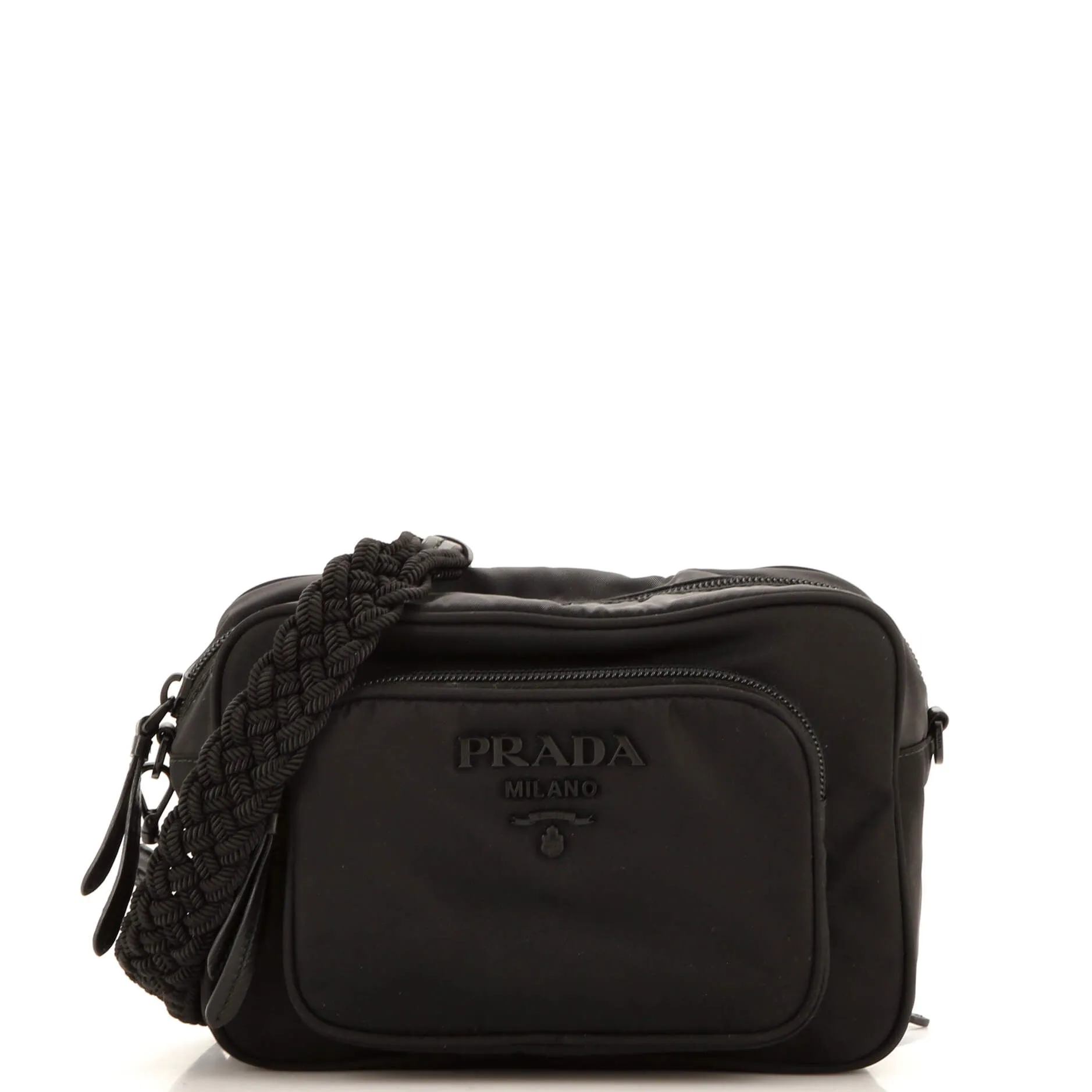 Monochrome Front Pocket Camera Bag Tessuto