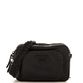 Monochrome Front Pocket Camera Bag Tessuto