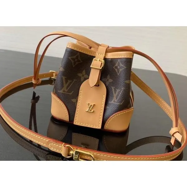 Monogram Canvas Bucket Mini Bag 2020