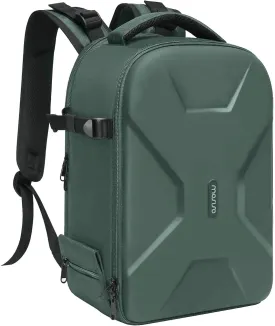 MOSISO Camera Backpack,DSLR/SLR/Mirrorless Photography Camera Bag Full Open Waterproof Hardshell Bag with Insert&Tripod Holder&Laptop Compartment Compatible with Canon/Nikon/Sony, Emerald Green