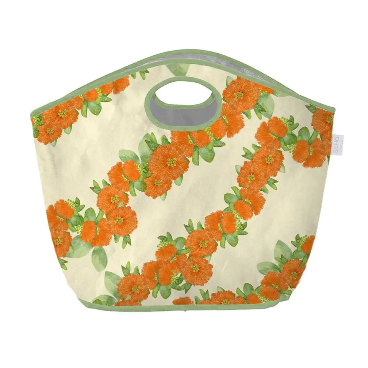 Ohia Lehua Yellow Shopping Tote