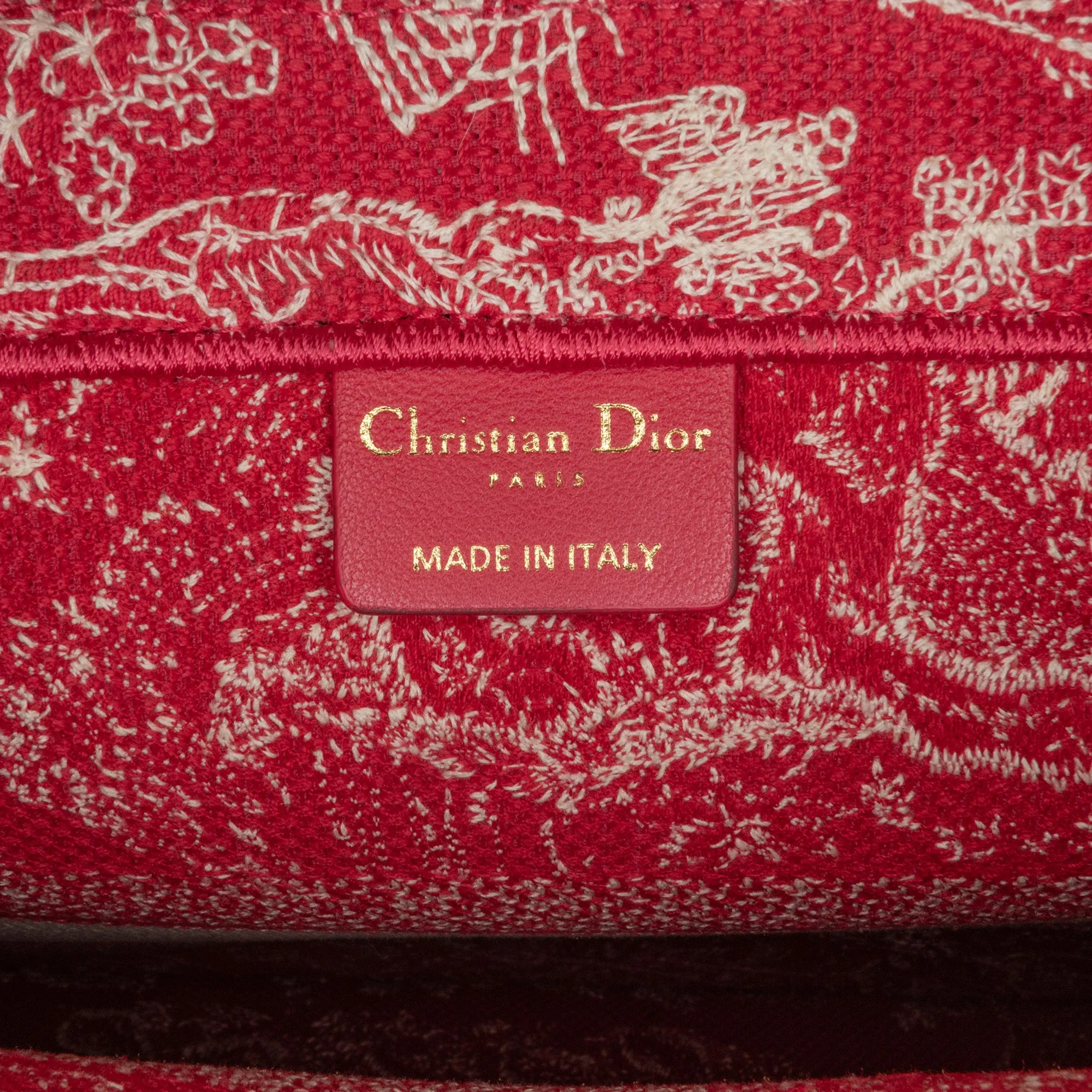 Pink Dior Medium Toile de Jouy Book Tote