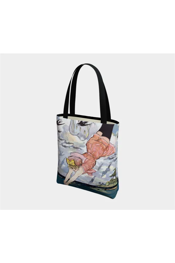 Puck Maine to Florida Tote Bag