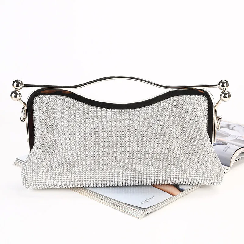 Rhinestone Clutch Evening Bag