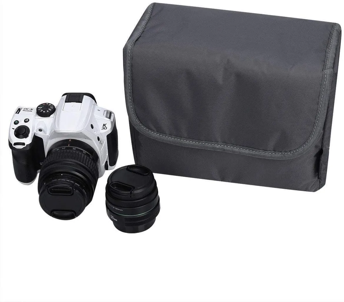 S-ZONE Waterproof Shockproof Foldable Camera Insert Bag Lens Cases Canon Nikon