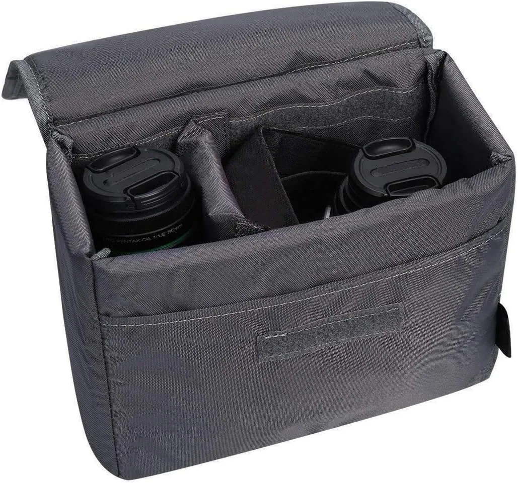 S-ZONE Waterproof Shockproof Foldable Camera Insert Bag Lens Cases Canon Nikon