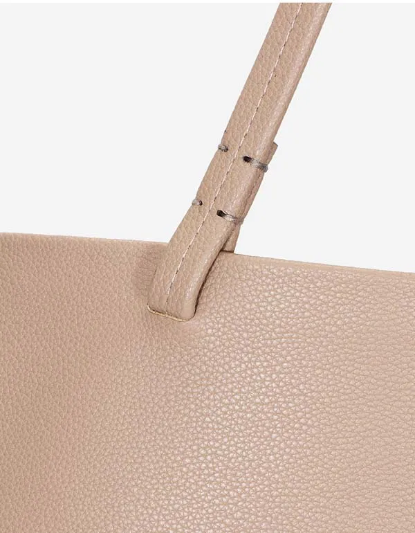 Simple Large-capacity Leather Shoulder Bag