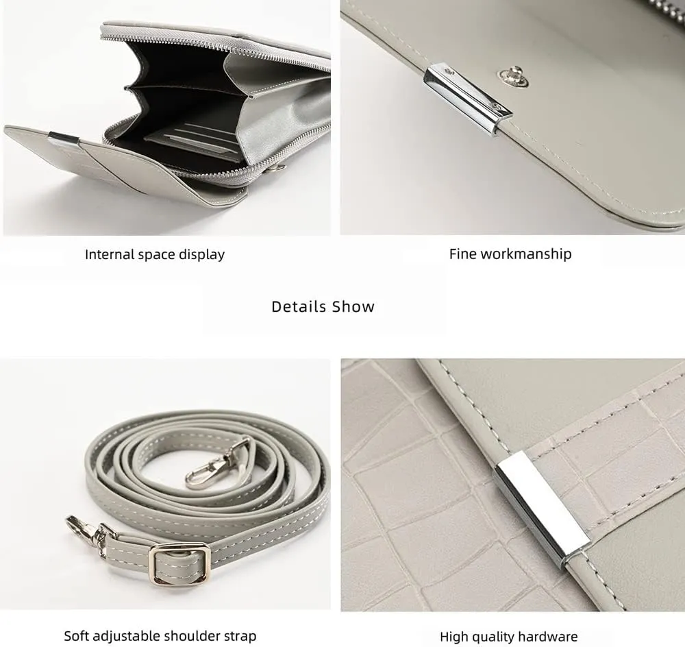 Small Crossbody Wallet Phone Bag Women Mini Travel Purse Shoulder Bag cell Phone Purses