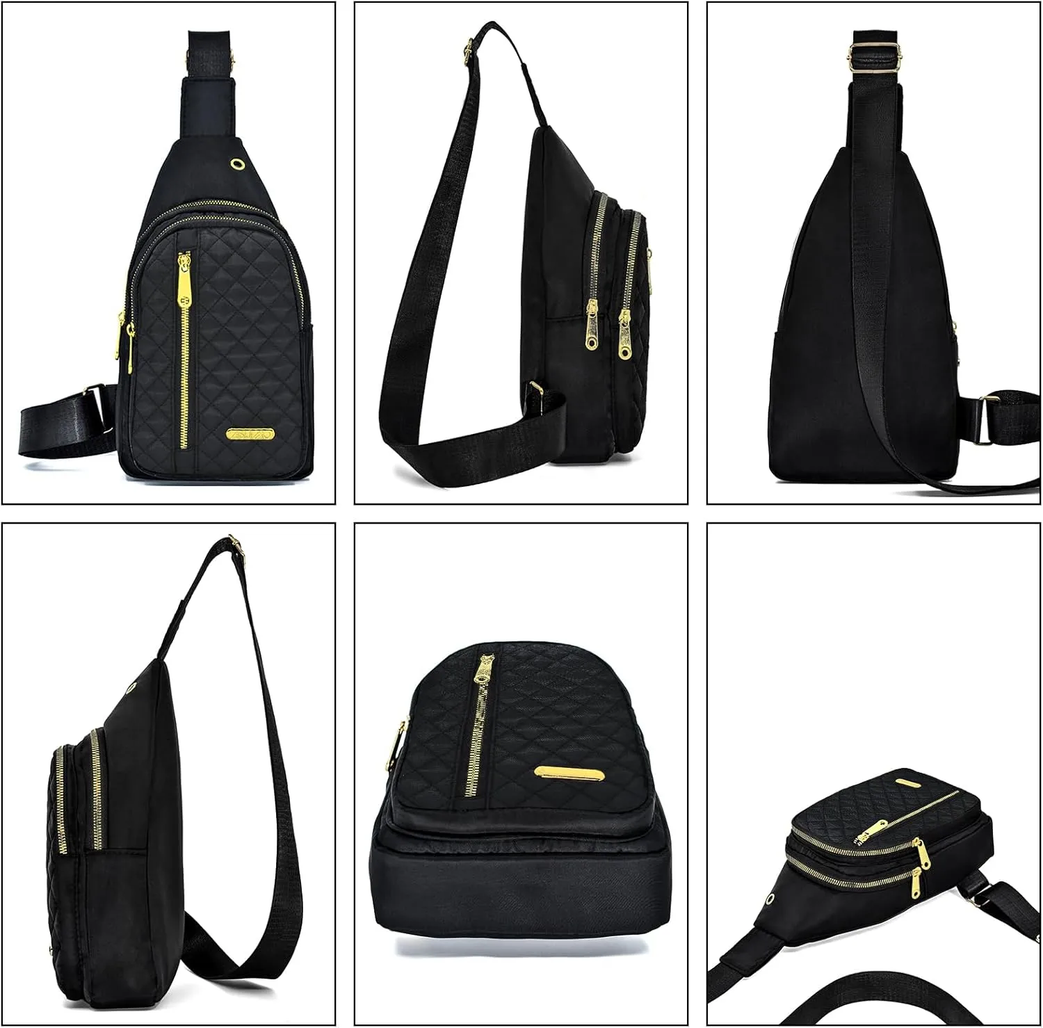 Small Sling Bag For Women Men Casual Crossbody Sling Backpack