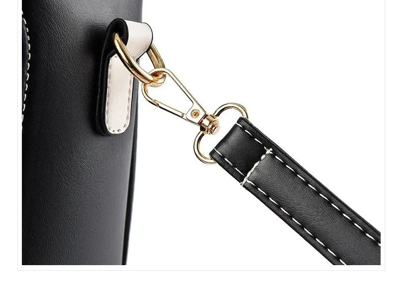 Soft Embossed Large Capacity Shoulder Crossbody Handbag
