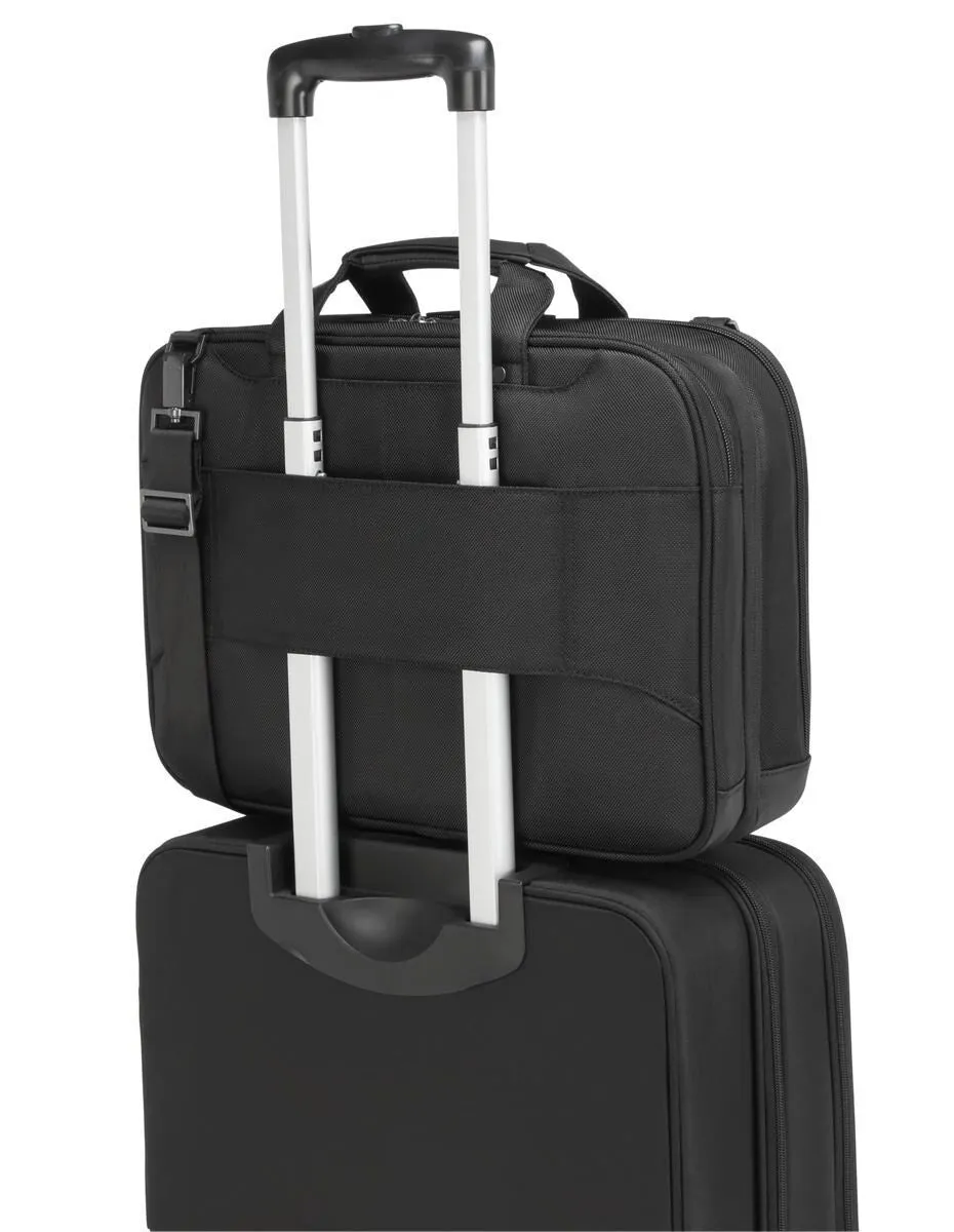 Targus CUCT02UA15EU laptop case 39.6 cm (15.6") Briefcase Black