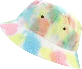 The Hat Depot Bucket Hat - Unisex 100% Cotton & Denim UPF 50 Packable Summer Travel Beach Sun Hat