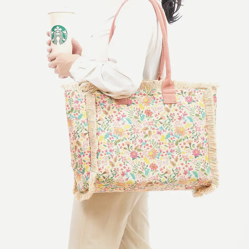 Tote Bag for Women Large Capacity Priting Bohemian Shoulder Bag