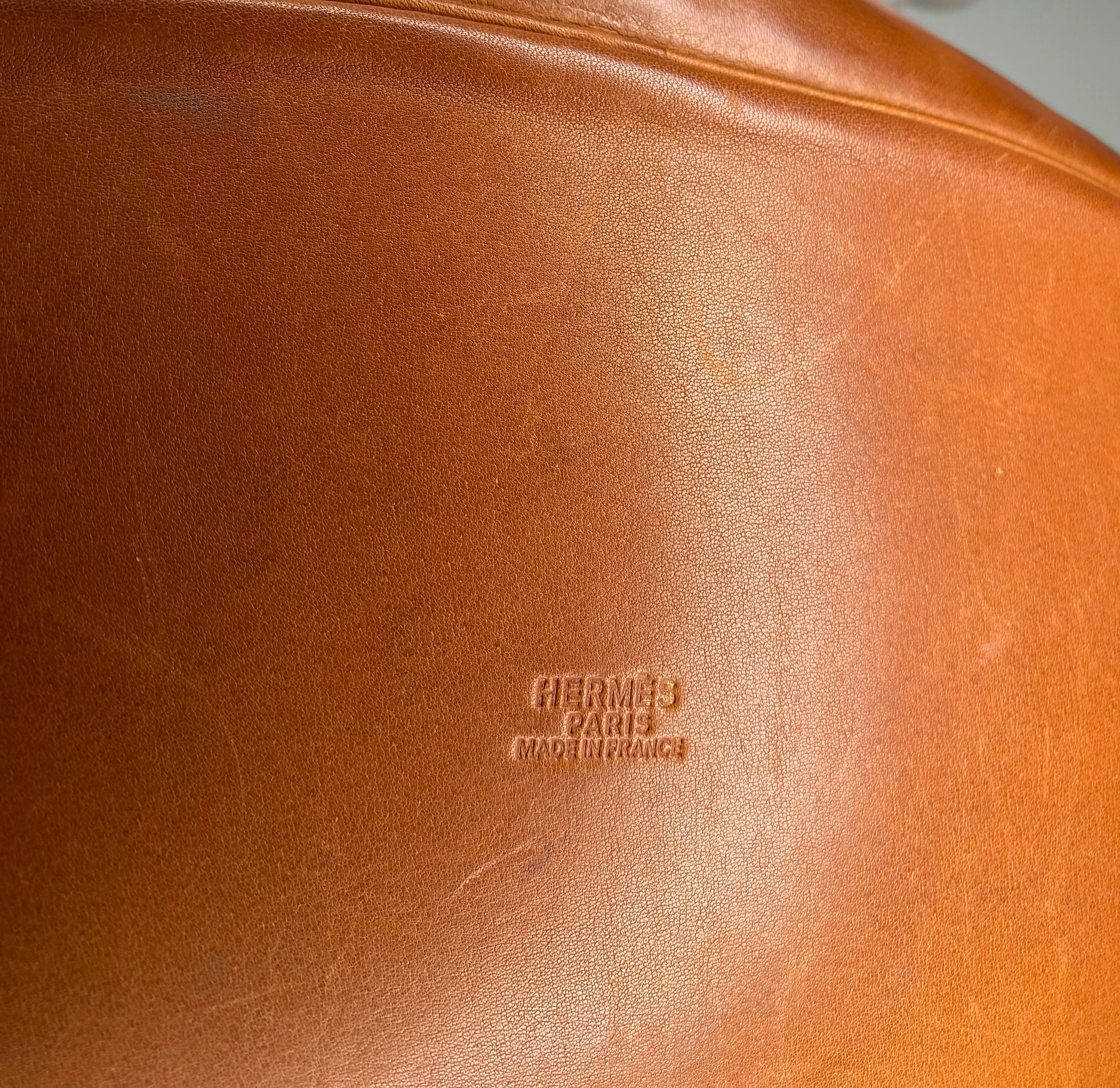 Vintage Hermes Market Tote Bucket Bag