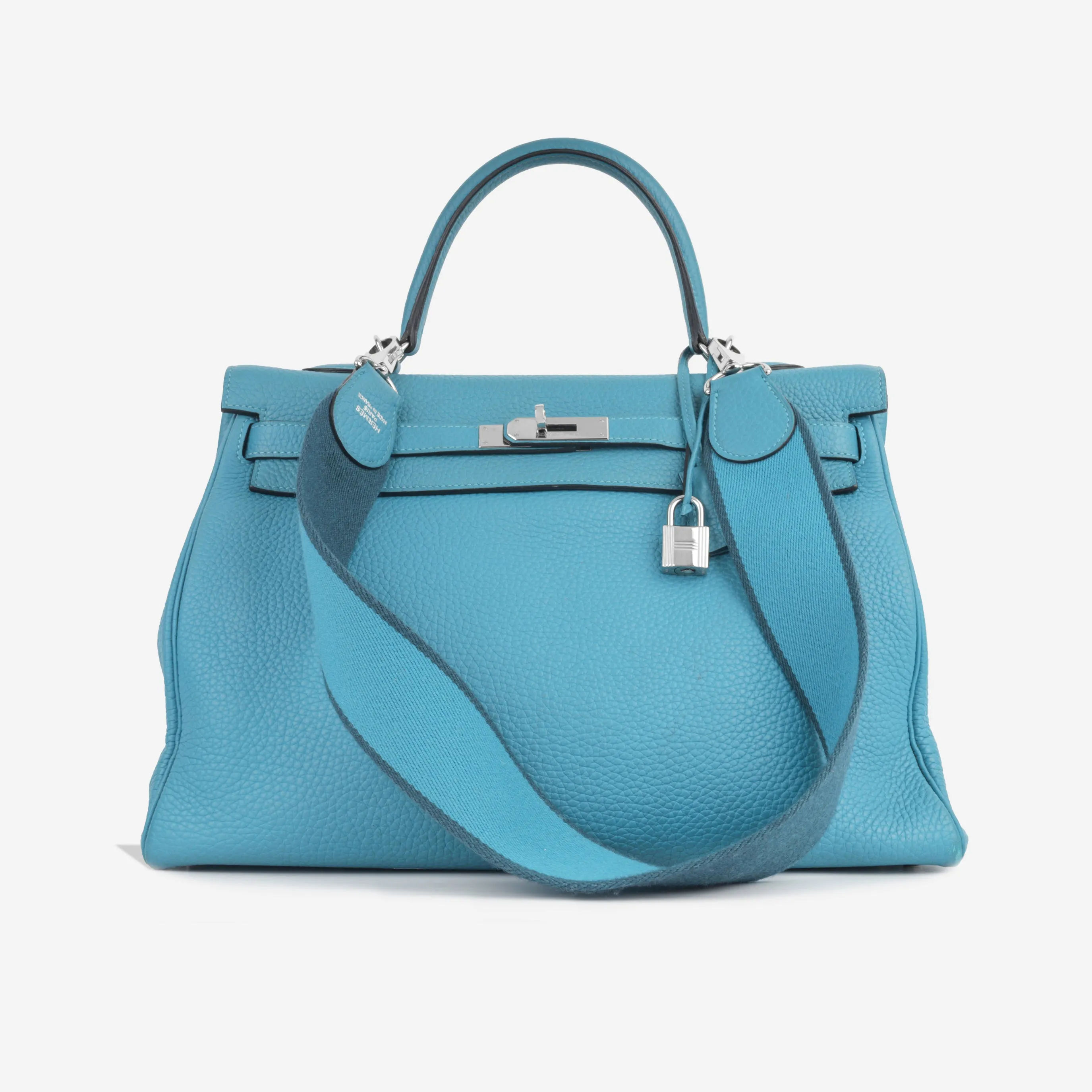 Vintage Kelly 35 - Bleu Izmir