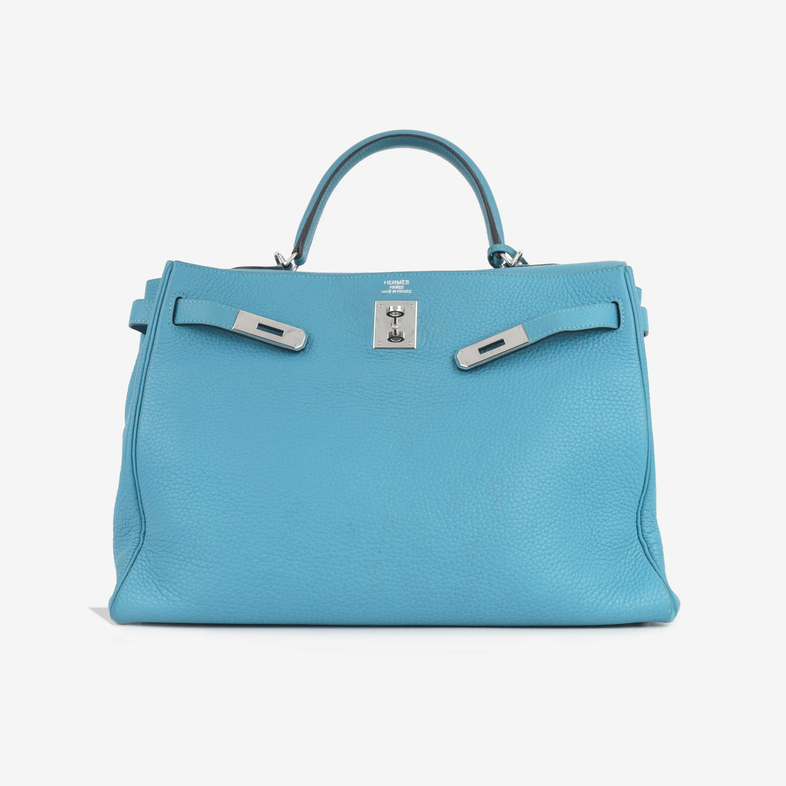 Vintage Kelly 35 - Bleu Izmir