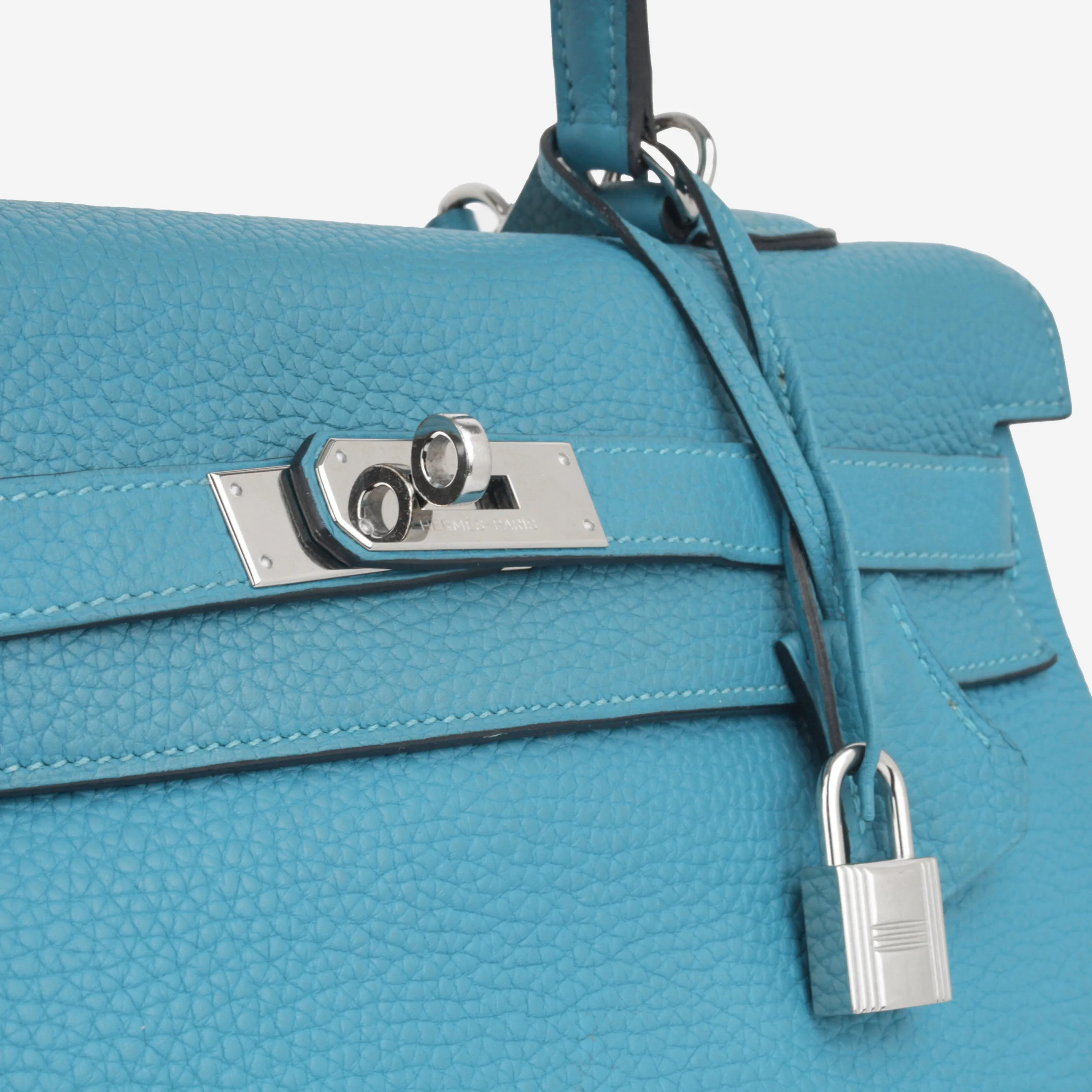 Vintage Kelly 35 - Bleu Izmir