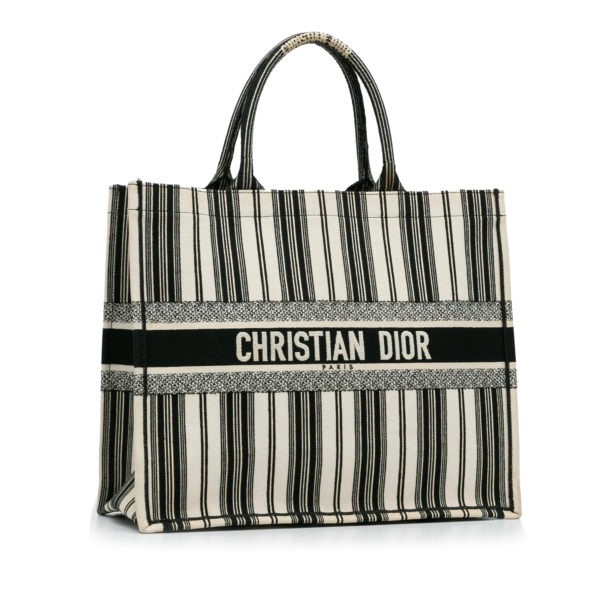 White Dior Dioriviera Book Tote