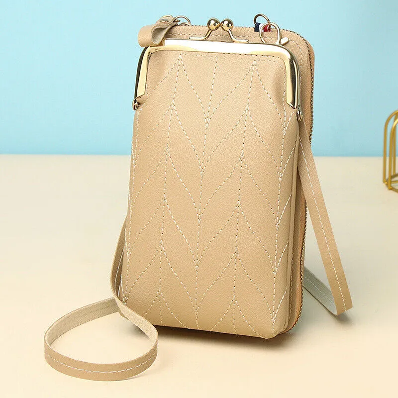 Women Fashion Sling Wallet | Mini Crossbody Mobile Phone Pouch Bag
