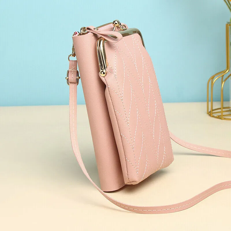 Women Fashion Sling Wallet | Mini Crossbody Mobile Phone Pouch Bag