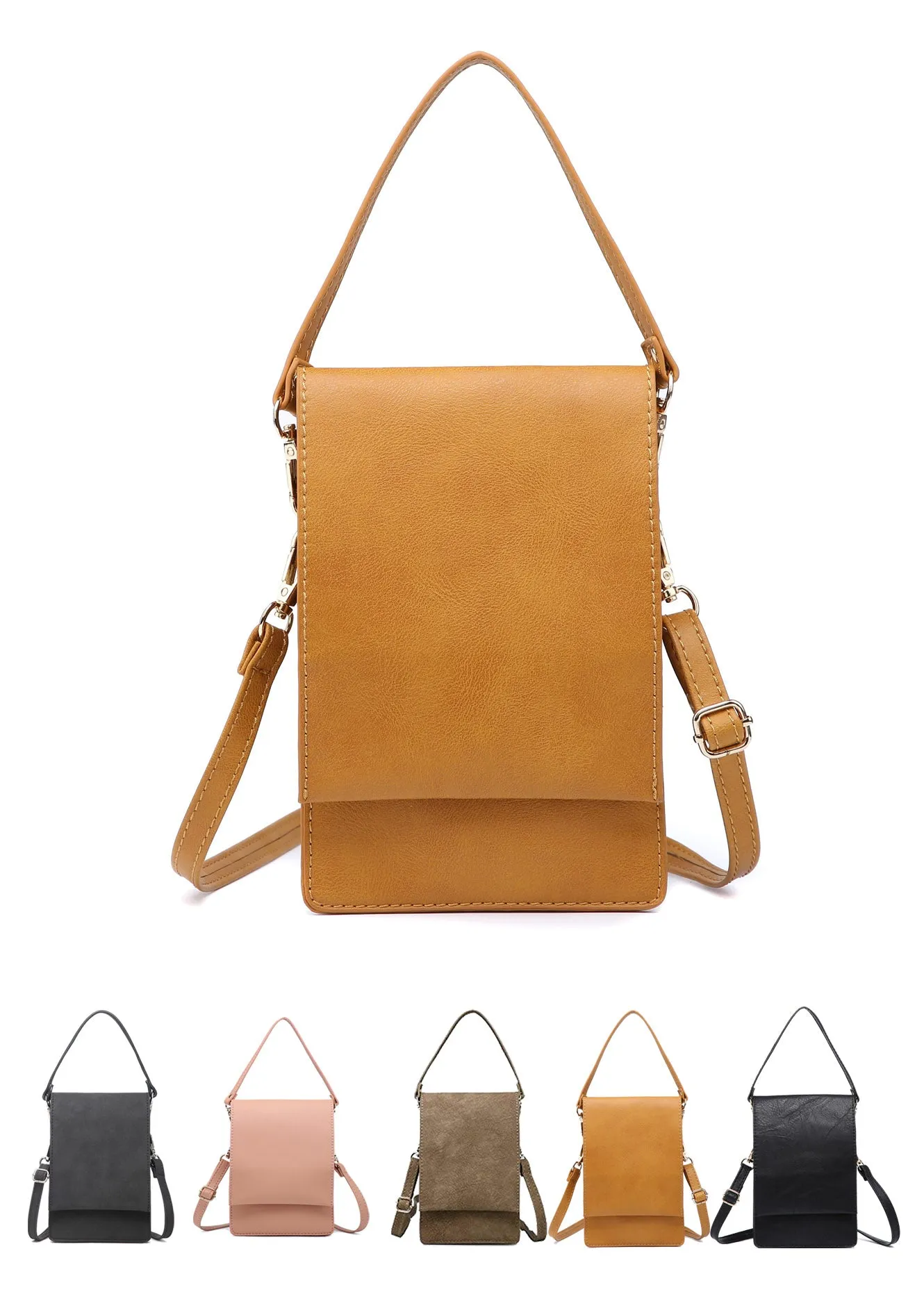 Women Small Crossbody Purse Cell Phone Pouch 2078-3TN
